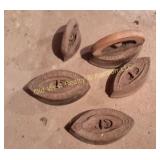 Assortment of Sad Irons