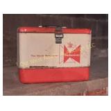 Antique Budweiser Cooler