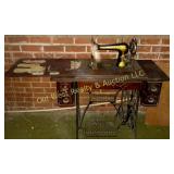 Singer Sewing Machine & Cabinet - Doesn