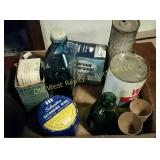 Box of  Antique Items