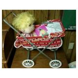 Doll Carriage and dolls