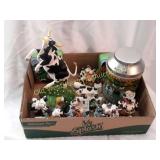 (2) Boxes of Cow Items