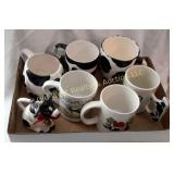Cow Coffee Mugs & Plate