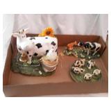(2) Boxes of Cow Items