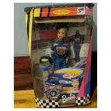 50th Anniversary Nascar Barbie & Hotwheels Action