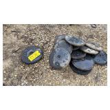 (12) JD 7200 Closing Wheels