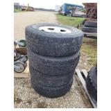 Set of 4 LT245/75R16
