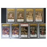 1988 Fournier Estrellas Lot of 9 Cards