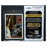 1993 Topps Shaquille O'Neal JSA Certified