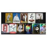 Babe Ruth Numbered, Insert and or Refractor Lot