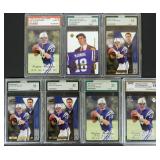1998 Peyton Manning Rookie Lot of 7 Cards