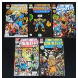 1991 Marvel The Infinity Gauntlet Lot of 5