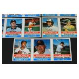 1976 Hostess 3 Card Panel Lot of 7