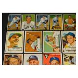 1930'-50's Topps & Bowman Lot of 24 Cards
