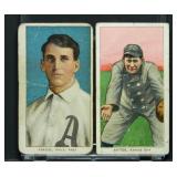 1909-11 T206 Lot of 2 Cards - Krause & Ritter