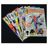 Marvel Peter Parker Spiderman Bronze Age Lot of 8