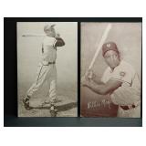 1947-66 Willie Mays & Hank Aaron Original Exhibit