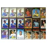 1980's Star Rookie Lot of 18 Cards - High Grage
