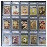 1979 TCMA Star Lot of 15 Cards - All Graded WCG
