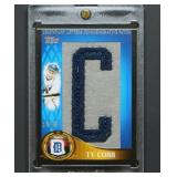 2009 Topps Ty Cobb Legendary Letters Low #'d