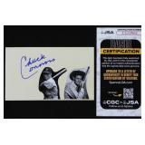 Chuck Connors 'The Rifleman' & MLB Player JSA