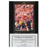 1993 Pro Line Joe Montana Certified Autographed