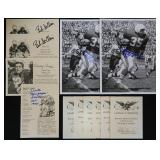 NFL Hall of Fame Lot of 6 Signed Certified
