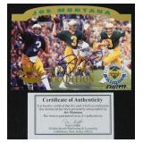 Joe Montana Signed Certified Upper Deck