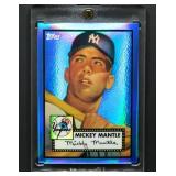 2008 Topps Mickey Mantle Blue Refractor