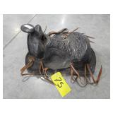 Black Leather Saddle