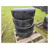 Set of Firestone LT245/75R17 Tires
