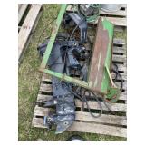 Boat Motor & Metal Frame