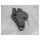 Black Leather Saddle