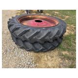 Set of Firestone 9-36 Tires & Rims