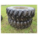Pair of 18.4-34 Duals w/ Rims