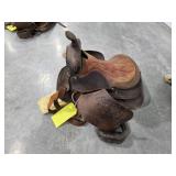 Dark Colored Saddle