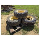 Foam Filled Skid Steer Tires & Rims