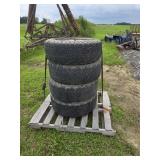 Chevrolet Rims w/ Tires BF Goodrich LT265/70R17