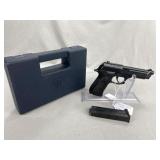 Beretta, Model 92D Police, Cal 9mm, 2 Mags, Case