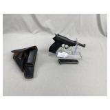 Walther, Model P38, Cal 9mm, 2  Mags, Holster