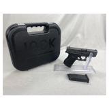 Glock, Model 43, Cal 9mm, Case