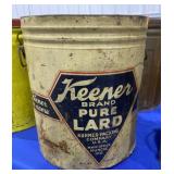Keener Lard Pail