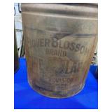 Clover Blossom Lard Pail
