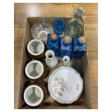 Flat of glassware