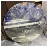 Round Bevelled Edge Mirror