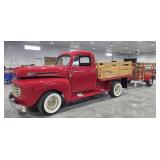 1948 F1 Ford Truck w/ Trailer