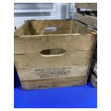 Wood crate