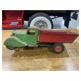 Green toy truck