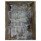 Set of small glasses