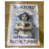 Runford Baking Powder Sign